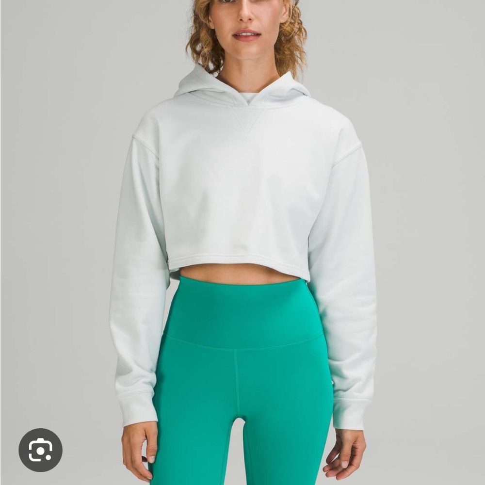 Lululemon All Yours Cropped Hoodie